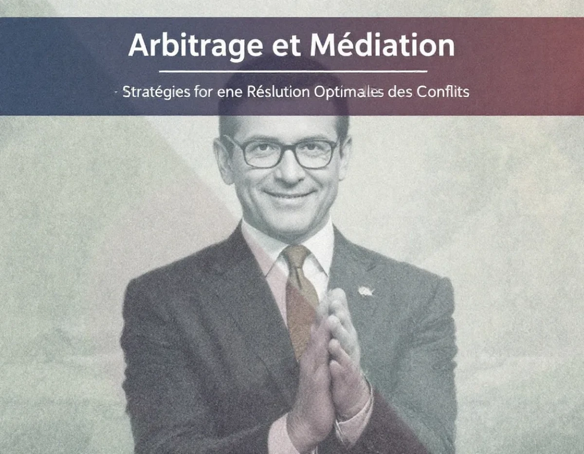 Arbitrage et Médiation : Stratégies pour une Résolution Optimale des Conflits