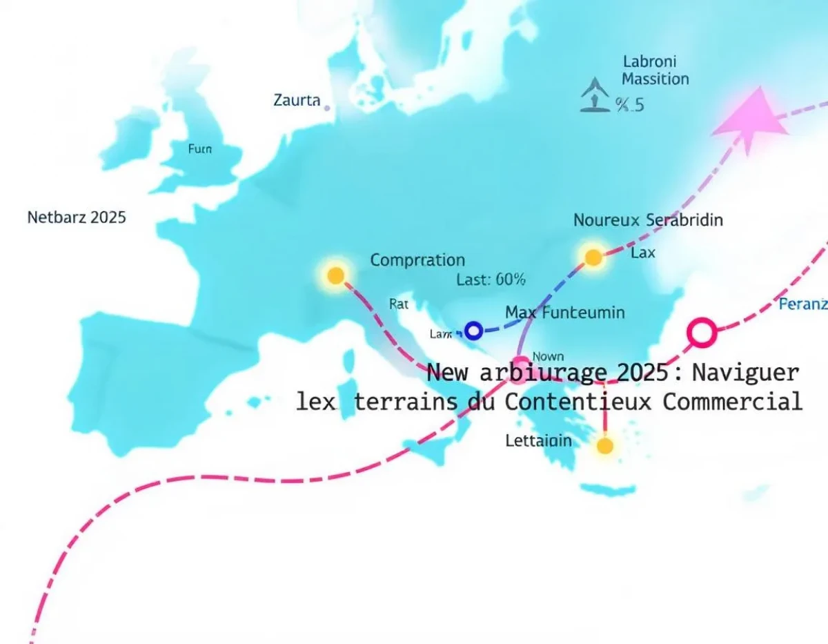 Arbitrage 2025 : Naviguer les Nouveaux Terrains du Contentieux Commercial