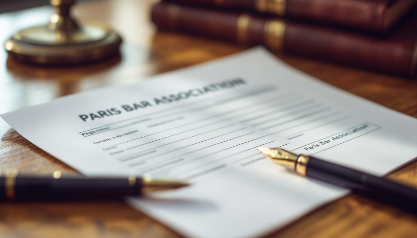 Frais et conditions pour votre inscription barreau de Paris
