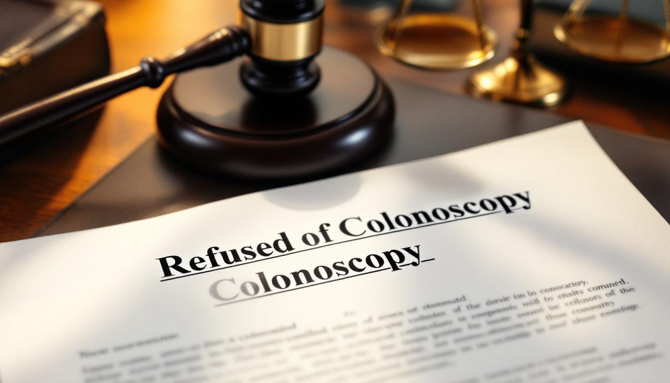 Refus d'une coloscopie : quelles conséquences juridiques